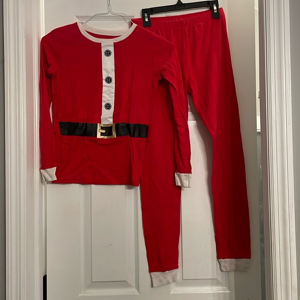 Carter’s Santa Suit Christmas Pajamas Sz 14